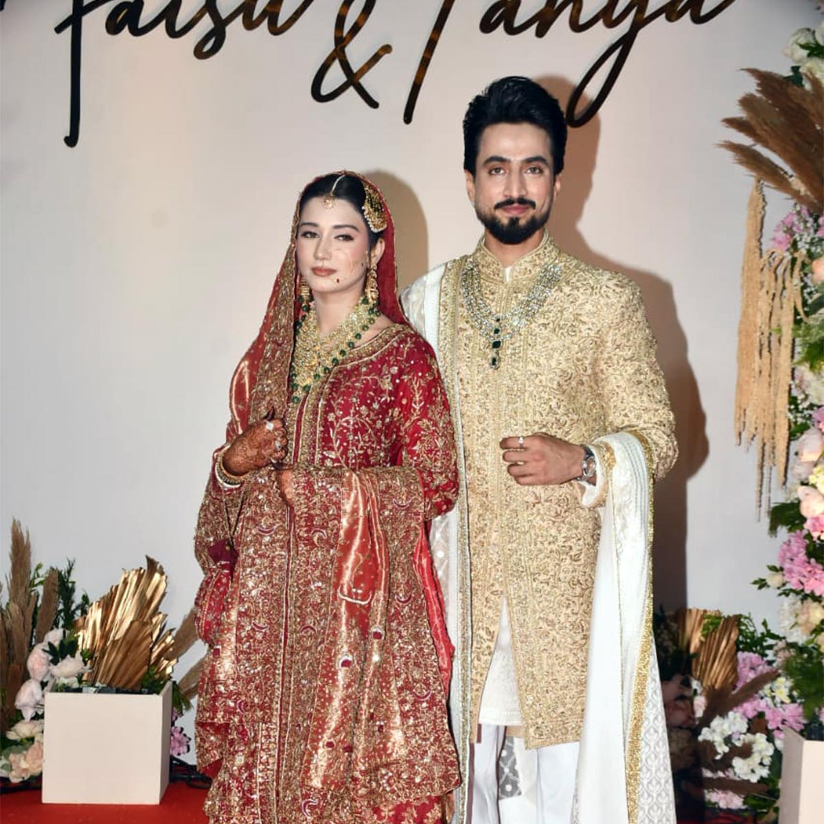 mr faisu mumbai reception first photos