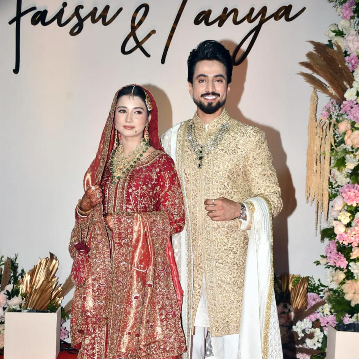 mr faisu mumbai reception first photos