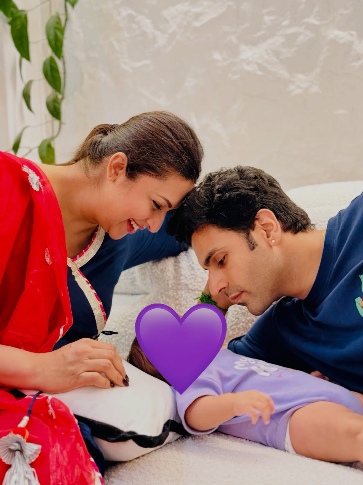 divyanka tripathi twins first photos