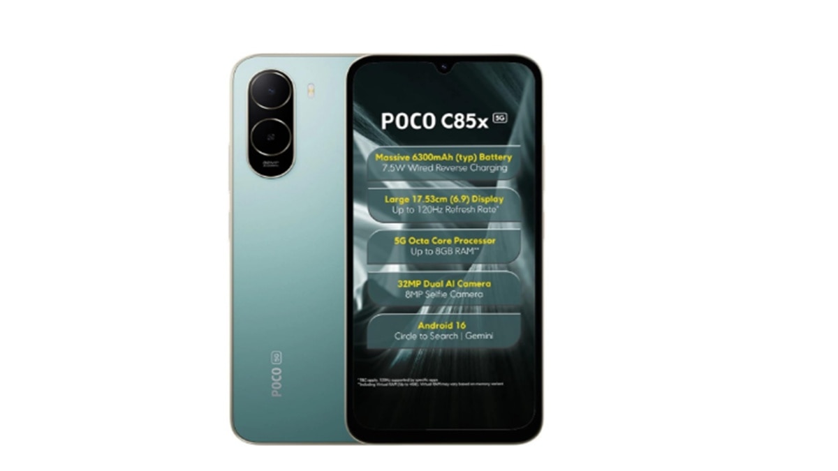 POCO C85x 5G price