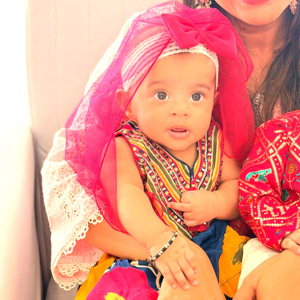 sambhavna seth twins perfomed navratri pooja 