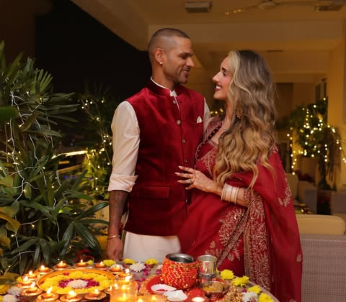 Shikhar dhawan Sophie shine