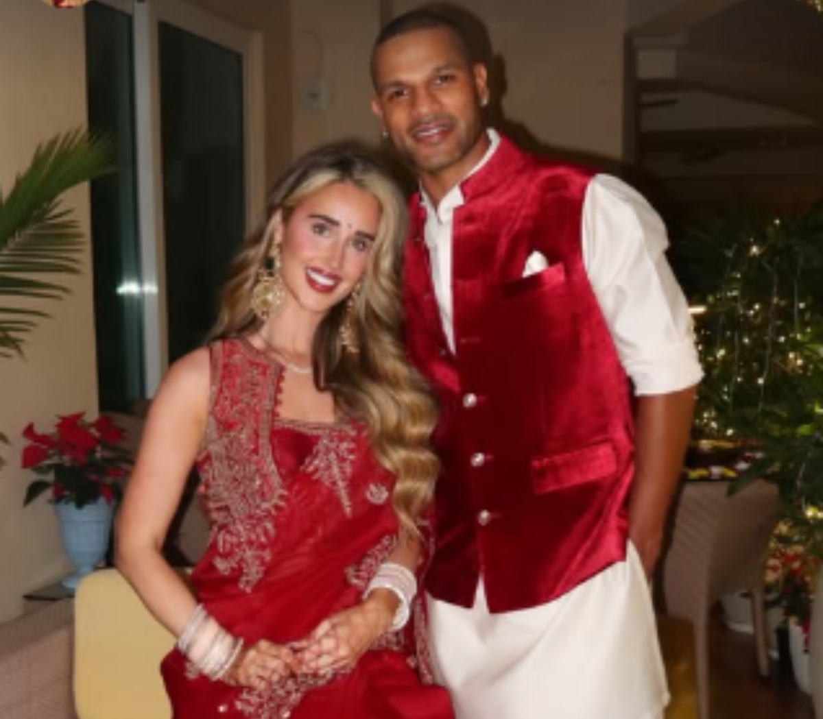 Shikhar dhawan Sophie shine