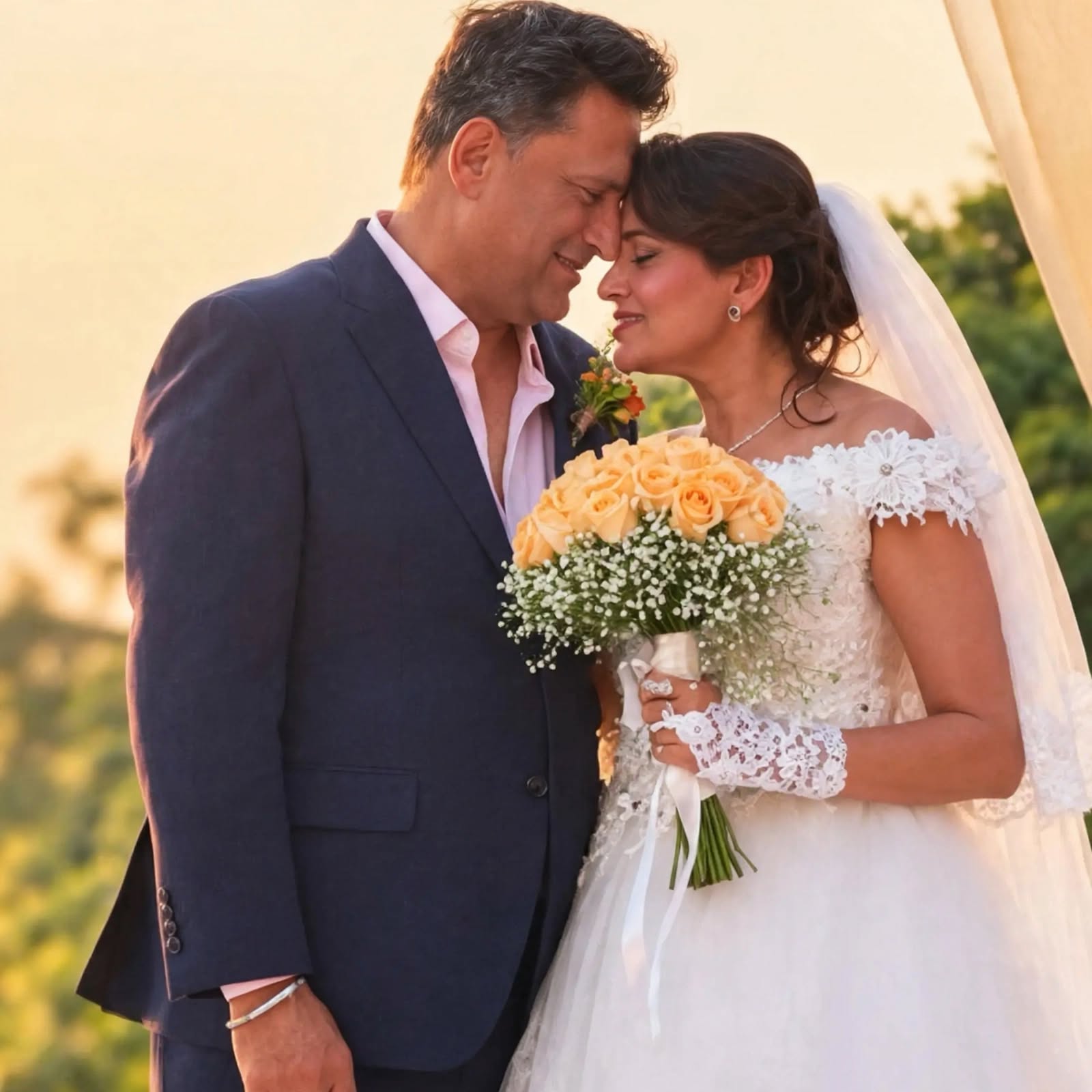 Smita bansal renewed vows