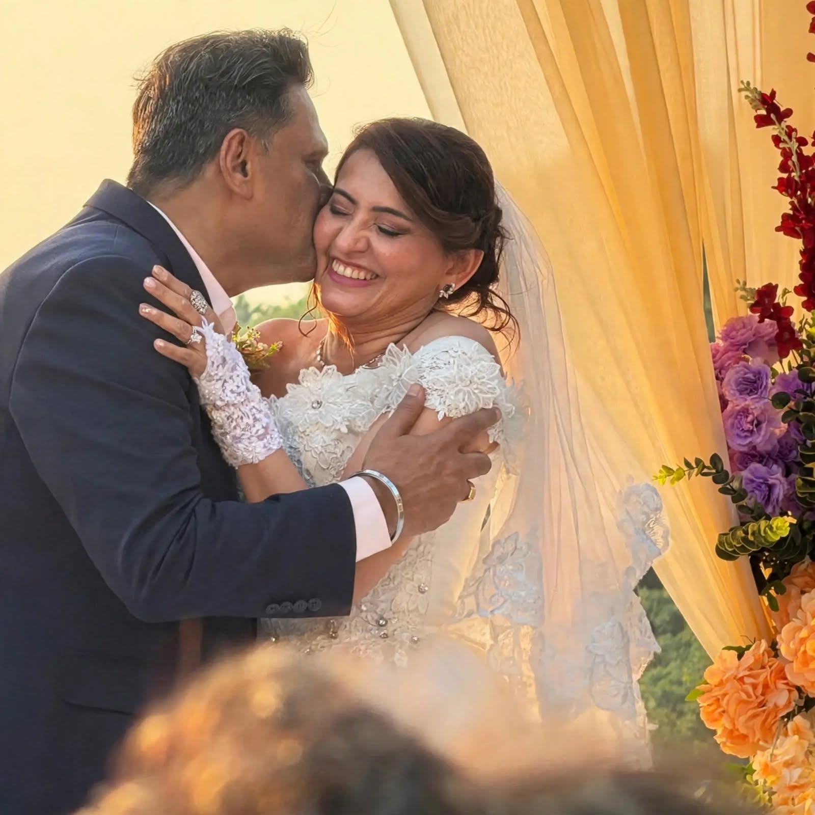 Smita bansal renewed vows