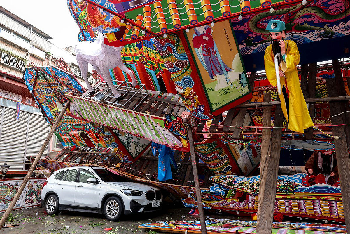 Typhoon Champi Taiwan