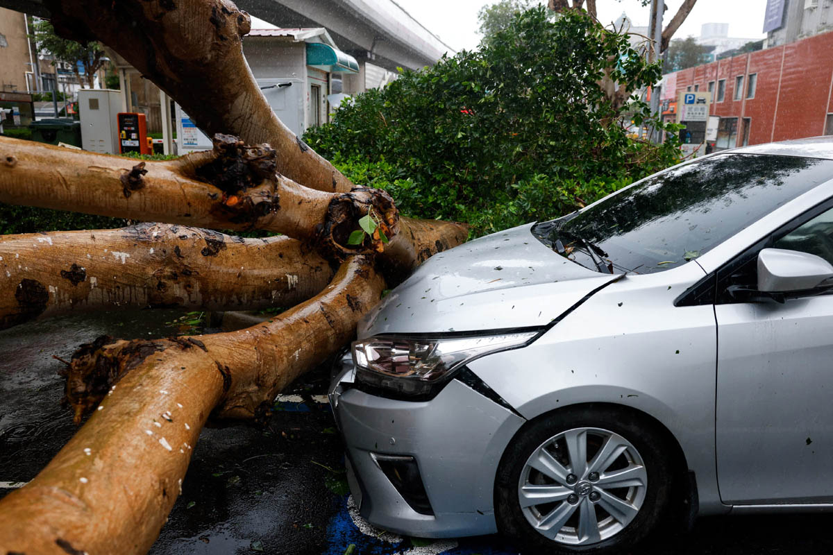 Typhoon Champi Taiwan