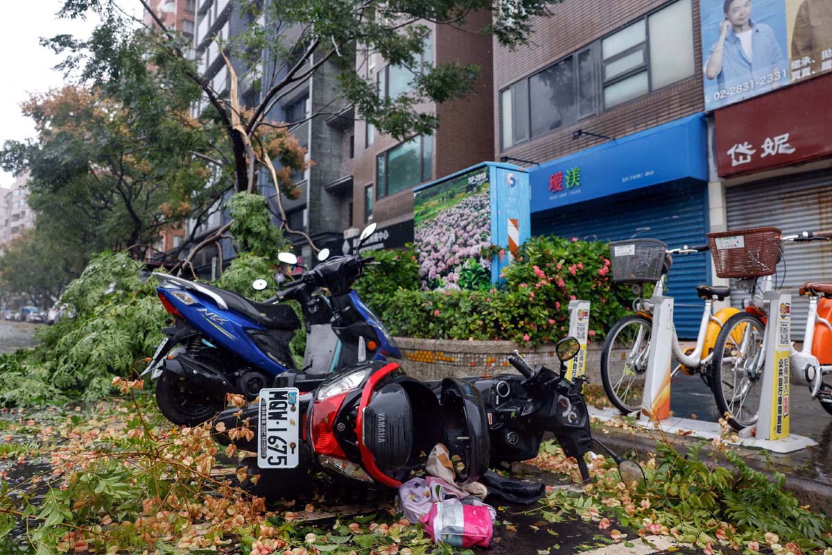 Typhoon Champi Taiwan