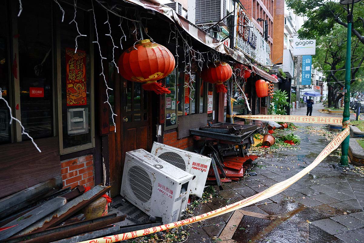 Typhoon Champi Taiwan