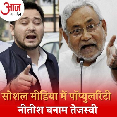 सोशल मीडिया पर नीतीश और तेजस्वी में कौन किस पर भारी? : आज का दिन, 29 अक्टूबर