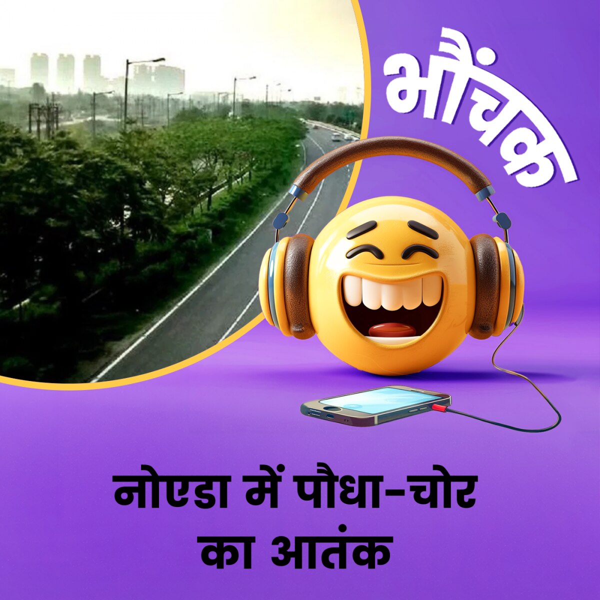 सड़क किनारे लगे पौधे चुरा ले गए, बीस हज़ार का एक पौधा था | भौंचक