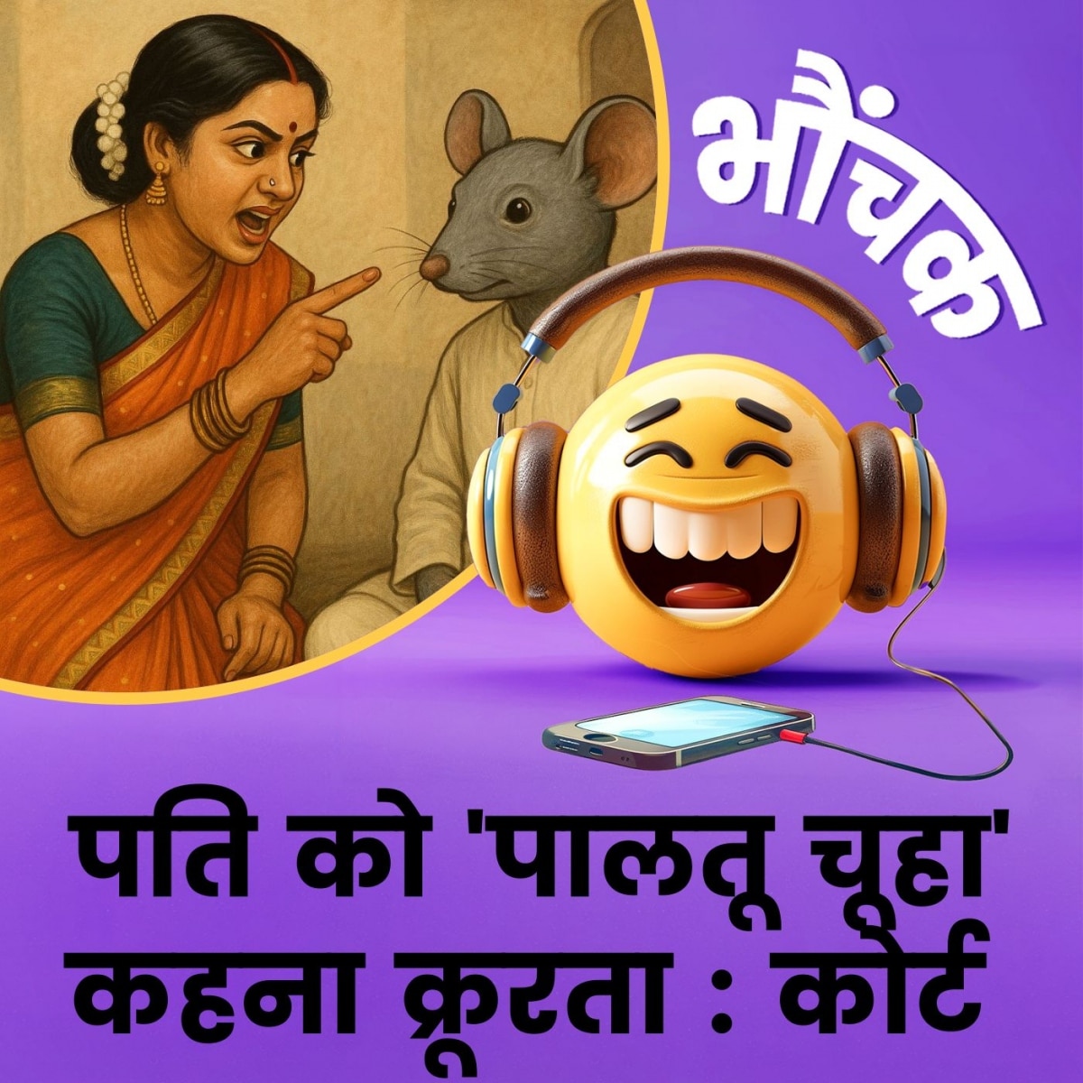 'मां-बाप का पालतू चूहा' कहना पत्नी को क्यों पड़ा भारी? | भौंचक