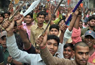 बजरंग दल के कार्यकर्ता