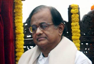 पी चिदंबरम