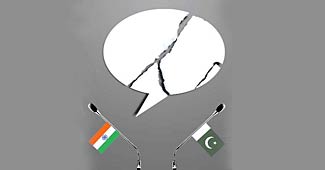 भारत व पाकिस्‍तान के बीच तनावपूर्ण रिश्‍ते