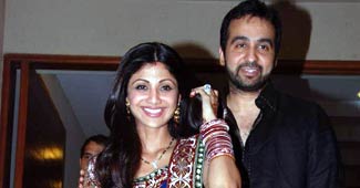 शिल्‍पा शेट्टी और राज कुंद्रा