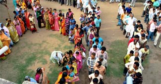 पश्चिम बंगाल में मतदान