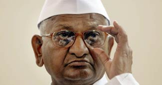 गांधीवादी अन्ना हजारे