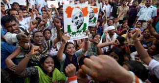 रामलीला मैदान का हाल