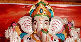 भगवान गणेश की प्रतिमा