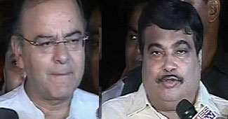 अरुण जेटली-नितिन गडकरी