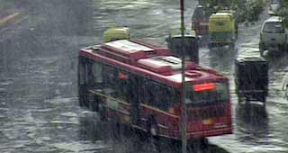 दिल्ली में बारिश