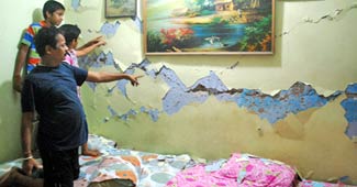 भूकंप से तबाही