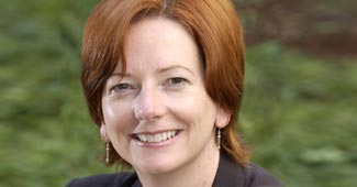 आस्ट्रेलियाई प्रधानमंत्री जुलिया गिलार्ड