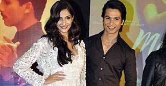 सोनम कपूर, शाहिद कपूर