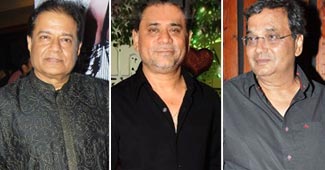 सुभाष घई, अनुप जलोटा और अनीस बज्‍मी