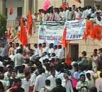 फाइल फोटो: तेलंगाना आंदोलन