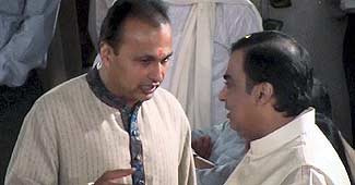 मुकेश अंबानी और अनिल अंबानी
