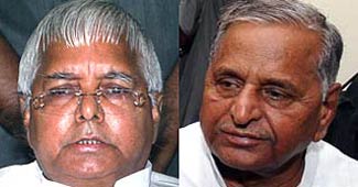 लालू यादव, मुलायम सिंह यादव