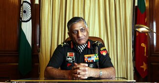 सेना प्रमुख जनरल वीके सिंह