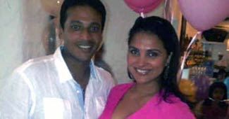 लारा दत्ता और उनके पति महेश भूपति