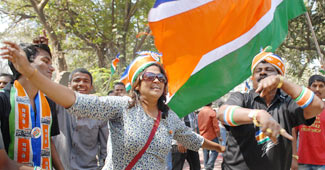 शिवसेना-बीजेपी ने लहराया परचम