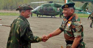 सेना प्रमुख जनरल वीके सिंह