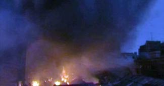 कोलकाता में आग