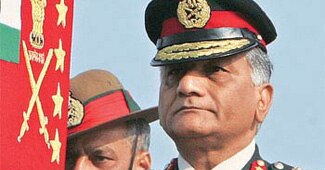थलसेना प्रमुख जनरल वीके सिंह