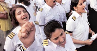 हड़ताली पायलट