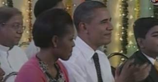 मिशेल ओबामा और बराक ओबामा