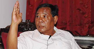 पी संगमा