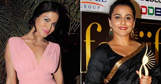 वीना मलिक और विद्या बालन