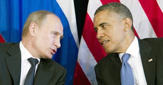 बराक ओबामा और व्लादिमीर पुतिन