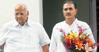 शरद पवार और प्रफुल्ल पटेल