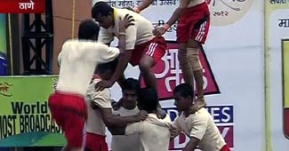 दही-हांडी प्रतियोगिता