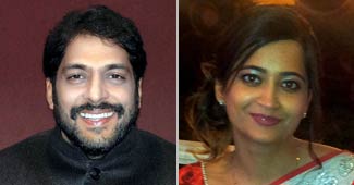 गोपाल कांडा व गीतिका शर्मा