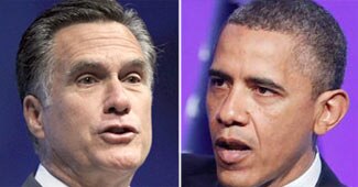मिट रोमनी, बराक ओबामा