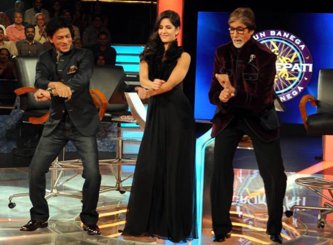 अमिताभ बच्चन, शाहरुख खान और कैटरीना कैफ