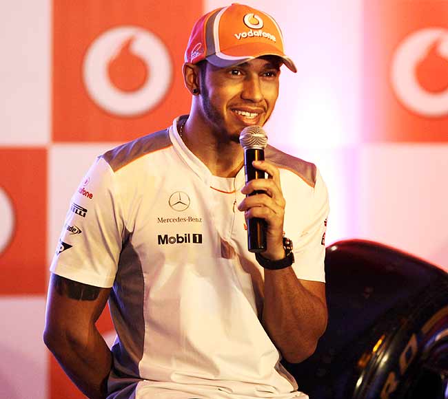 फार्मूला वन स्टार लुईस हैमिल्टन